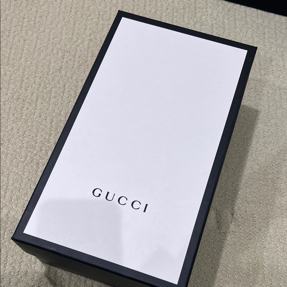 Gucci Black and White Shoe Box
